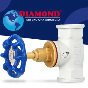 Zawór przelotowy żeliwny 1'' GW x 1'' GW