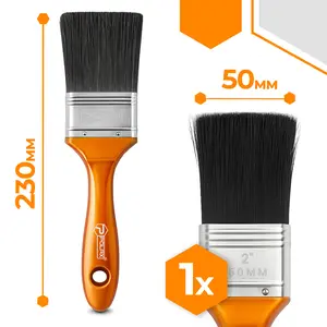 Pędzel płaski Lakra 50 mm