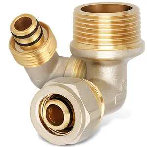 Kolano PEX skręcane 16x3/4'' GZ