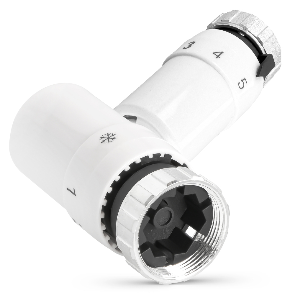 HOMGEN Thermostatkopf M30×1,5 – 6-stufige Temperaturregelung, Ersatz Für Heizkörperventile