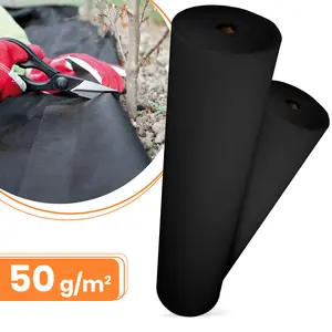 Agrotkanina antychwastowa 0,8 x 100 m 90 g czarna