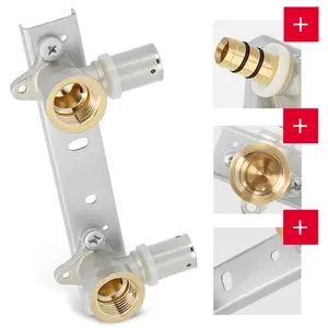Listwa montażowa PEX zaprasowywana do baterii 16x1/2'' GW 100 mm
