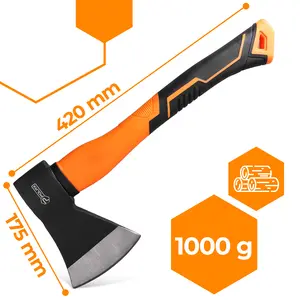 Siekiera z uchwytem z włókna szklanego 1000 g