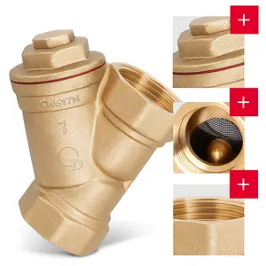 Filtr do wody skośny magnetyczny 1'' GW x 1'' GW