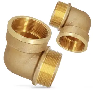 Kolano mosiężne 2'' GW x 2'' GZ