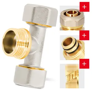 Trójnik PEX skręcany 20x3/4''x20 GZ