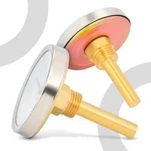 Termometr 63 mm 0 - 120 °C przyłącze 1/2'' tylne