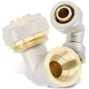 Kolano PEX skręcane 20x1/2'' GW