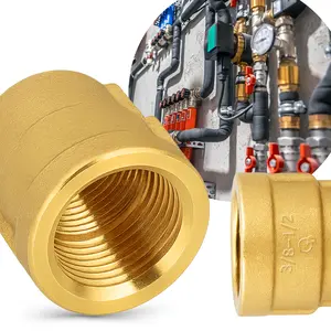 Złączka mosiężna 1/2'' GW x 3/8'' GW