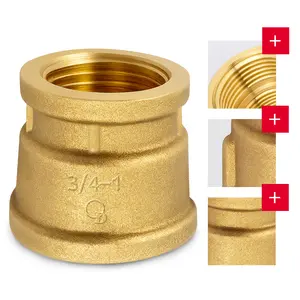 Złączka mosiężna 1'' GW x 3/4'' GW