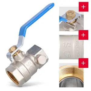 Zawór kulowy z odpowietrznikiem i dławikiem 30 bar 1/2'' GW x 1/2'' GW