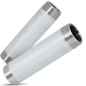 Rura stalowa gwintowana 6/4'' GZ x 6/4'' GZ 150 mm