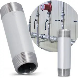 Rura stalowa gwintowana 1'' GZ x 1'' GZ 100 mm