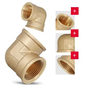 Kolano mosiężne 3/4'' GW