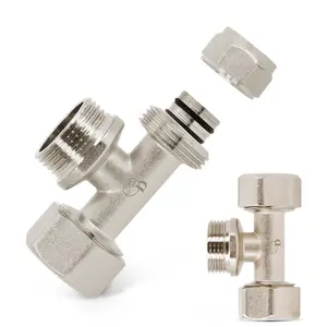 Trójnik PEX skręcany 20x3/4''x20 GZ