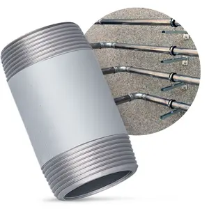 Rura stalowa gwintowana 5/4'' GZ x 5/4'' GZ 80 mm