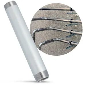Rura stalowa gwintowana 5/4'' GZ x 5/4'' GZ 250 mm