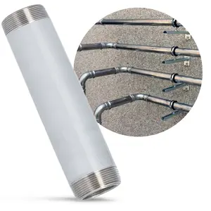 Rura stalowa gwintowana 6/4'' GZ x 6/4'' GZ 200 mm
