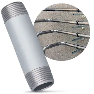 Rura stalowa gwintowana 1'' GZ x 1'' GZ 100 mm