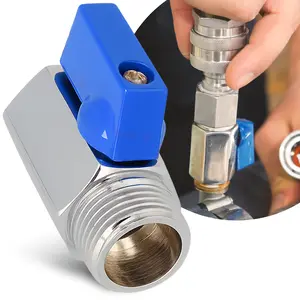 Zawór mini z wymiennym uchwytem 1/2'' GW x 1/2'' GZ