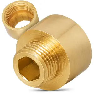Złączka mosiężna 1/2'' GW x 3/8'' GZ