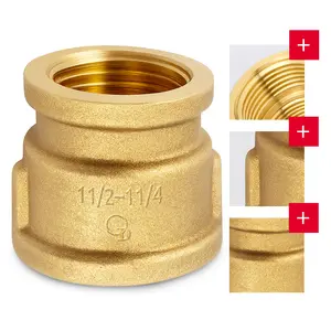 Złączka mosiężna 6/4'' GW x 5/4'' GW