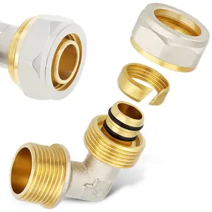 Kolano PEX skręcane 20x3/4'' GZ