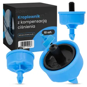 Kroplownik z kompensacją ciśnienia 3/5 mm x 5 mm 4 L/h - 10 szt.