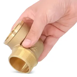 Kolano mosiężne 6/4'' GW x 6/4'' GW