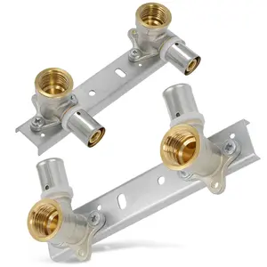 Listwa montażowa PEX zaprasowywana do baterii 16x1/2'' GW 100 mm