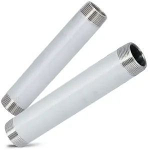 Rura stalowa gwintowana 5/4'' GZ x 5/4'' GZ 200 mm