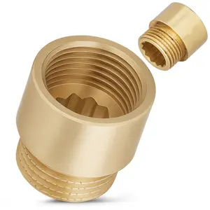 Przedłużka mosiężna 1/2'' GW x 1/2'' GZ x 15 mm