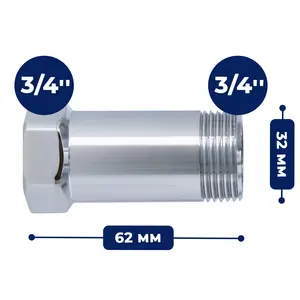 Przedlużka baterii 3/4'' GW x 3/4'' GZ