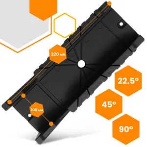 Skrzynka uciosowa plastikowa 320 mm х 105 mm х 105 mm