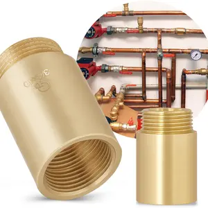 Przedłużka mosiężna 3/4'' GW x 3/4'' GZ x 40 mm