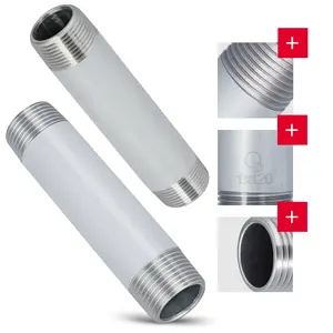 Rura stalowa gwintowana 1'' GZ x 1'' GZ 120 mm