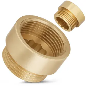 Przedłużka mosiężna 1/2'' GW x 1/2'' GZ x 10 mm