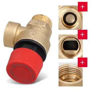 Zawór bezpieczeństwa 1/2'' GZ x 1/2'' GW 2,5 bar