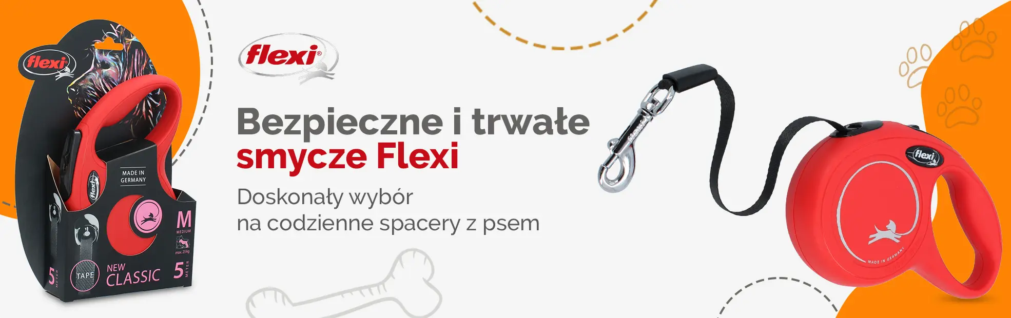Smycze Flexi