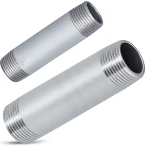 Rura stalowa gwintowana 1'' GZ x 1'' GZ 100 mm
