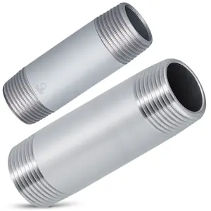 Rura stalowa gwintowana 1'' GZ x 1'' GZ 80 mm