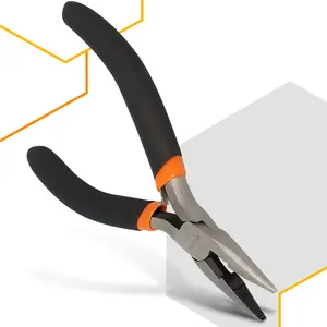 Szczypce wydłużone proste mini 125 mm