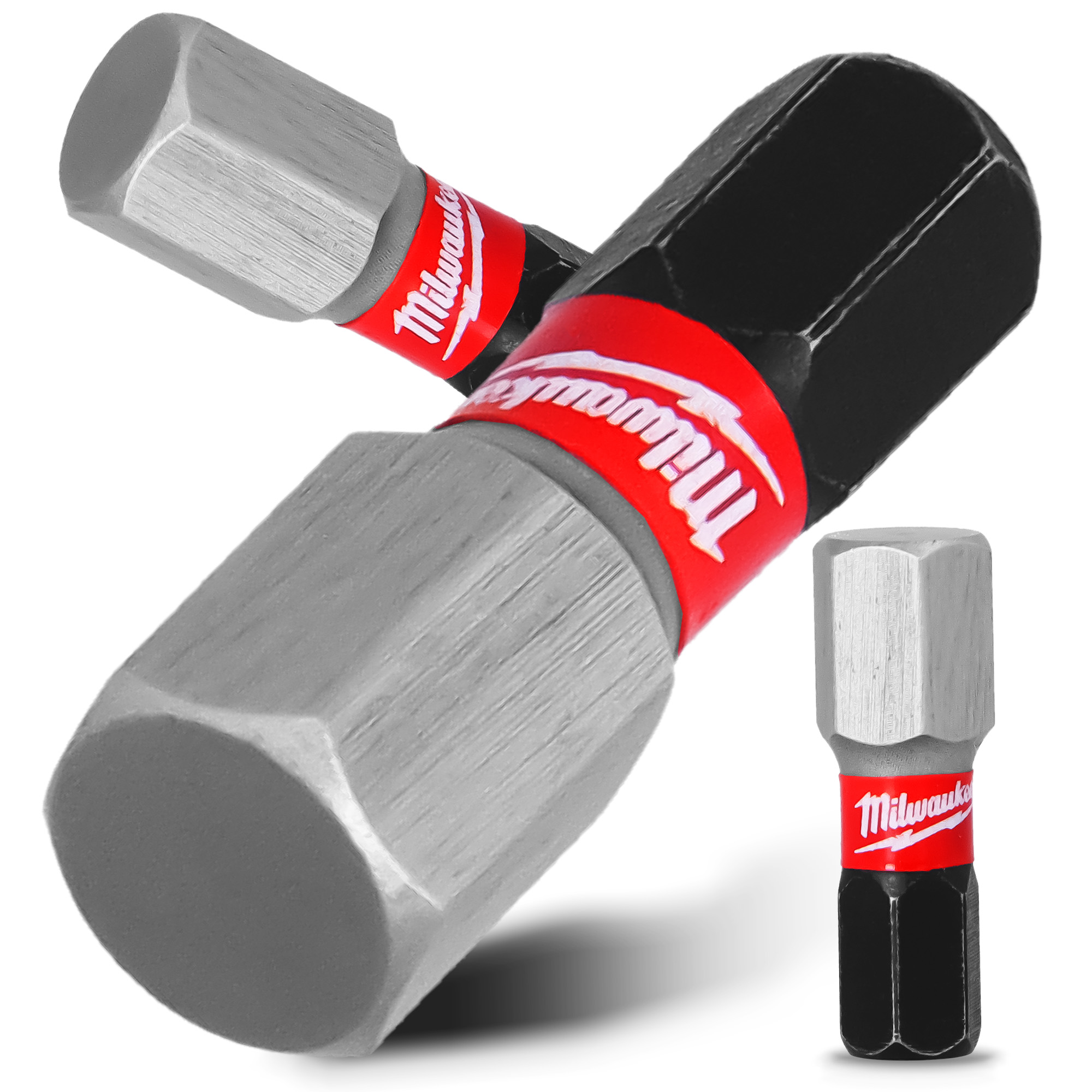  Magnetisch Bit HEX8 25mm Pozidriv Stahl Schraubendreher MILWAUKEE Magne