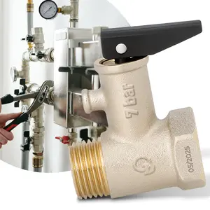 Zawór bezpieczeństwa 1/2'' GW x 1/2'' GZ 7 bar