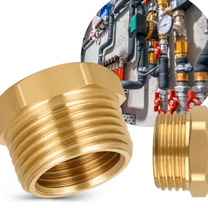 Złączka mosiężna 1/4'' GW x 1/2'' GZ