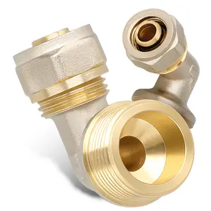 Kolano PEX skręcane 16x3/4'' GZ