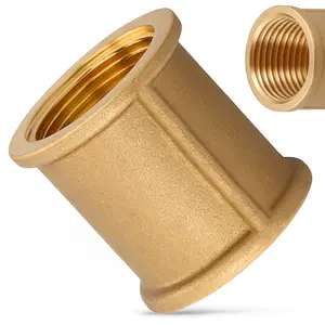 Złączka mosiężna 6/4'' GW x 6/4'' GW