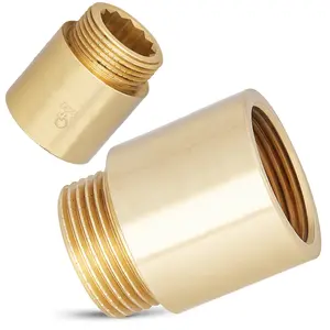 Przedłużka mosiężna 1'' GW x 1'' GZ x 30 mm