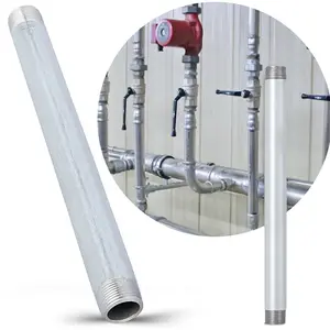 Rura stalowa gwintowana 1'' GZ x 1'' GZ 300 mm