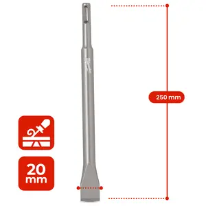 Dłuto płaskie 250 mm x 20 mm